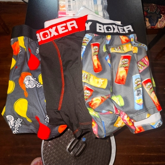 💋5/20 Nwot Men's XL Pringle boxers 3 pair - Picture 1 of 2